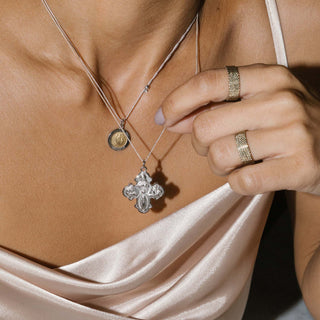 4-Way Cross Chain Slider Necklace