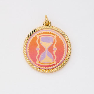 Time’s On Your Side Hourglass Charm