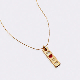 Eye Heart You Infinity- Expandable Necklace