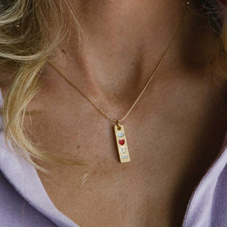 Eye Heart You Infinity- Expandable Necklace