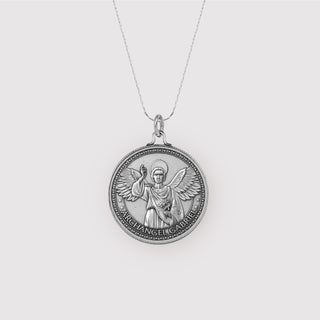 Mother Mary & Archangel Gabriel Guidance Chain Necklace