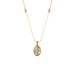 Mother Mary Chain Slider Necklace