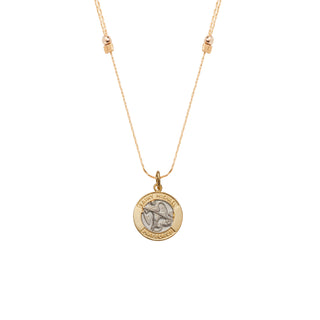 Saint Michael Chain Slider Necklace