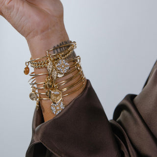 Angel Wing Stretch Beaded Bracelet