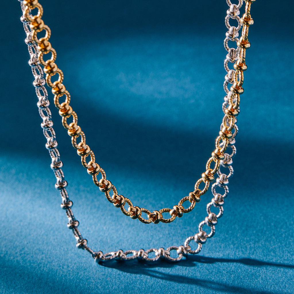 Chain Necklace | Right Round, Baby Necklace | &LIVY