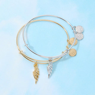 Angel Wing Expandable Bangle