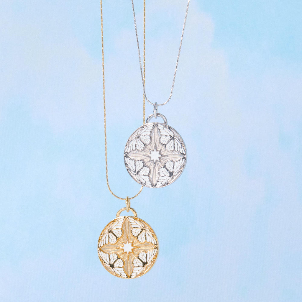 WILYMI Jewelry Co LIMITLESS Lace Butterfly Sparkling Necklace