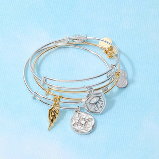 Angel Wing Expandable Bangle