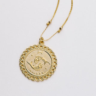 Zodiac Slider Chain Neckace