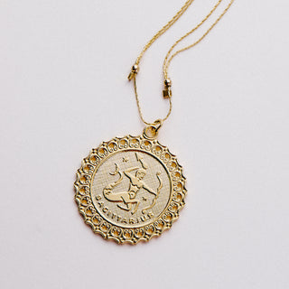 Zodiac Slider Chain Neckace