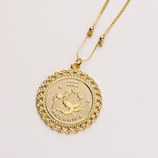 Zodiac Slider Chain Neckace