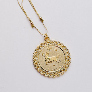 Zodiac Slider Chain Neckace