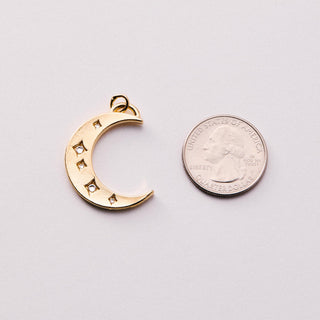 Crescent Moon Charm