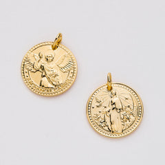Mother Mary & Archangel Gabriel Guidance Charm