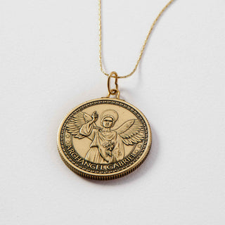 Mother Mary & Archangel Gabriel Guidance Chain Necklace