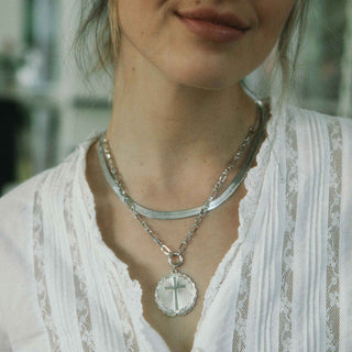 Crowned in Faith Necklace Set