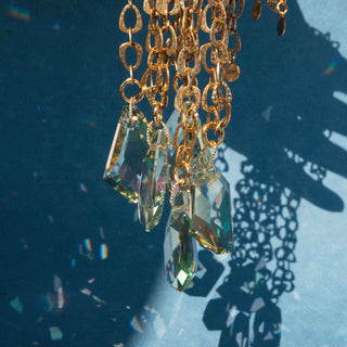 Sunshine Deco Crystal Necklace