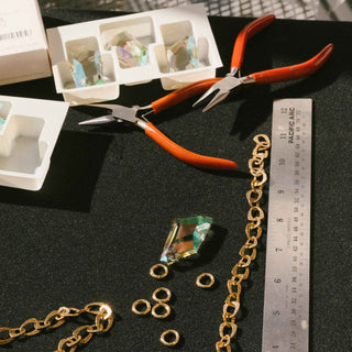 Sunshine Deco Crystal Necklace