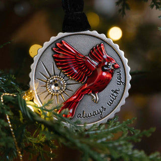 Always with You Holiday Cardinal Ornament — 2025 Limited Edition
