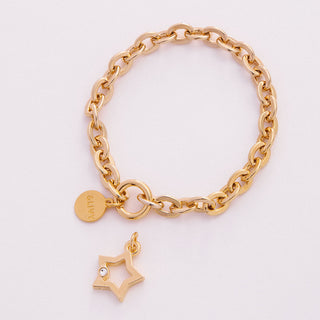 Classic Rolo Intention Chain Bracelet