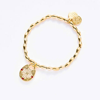 Clover Stretch Beaded Bracelet