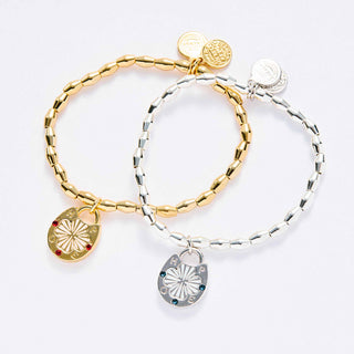 Clover Stretch Beaded Bracelet