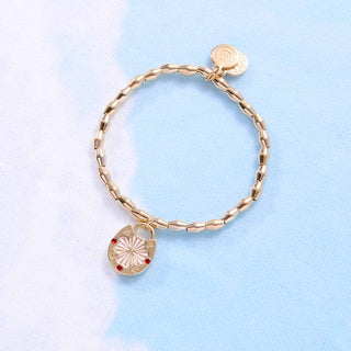Clover Stretch Beaded Bracelet