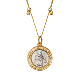 St Christopher Necklace | Higher Power  | Saint Christopher Pendant Necklace