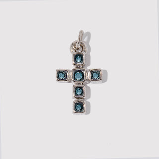 Crystal Cross Charm