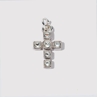 Crystal Cross Charm