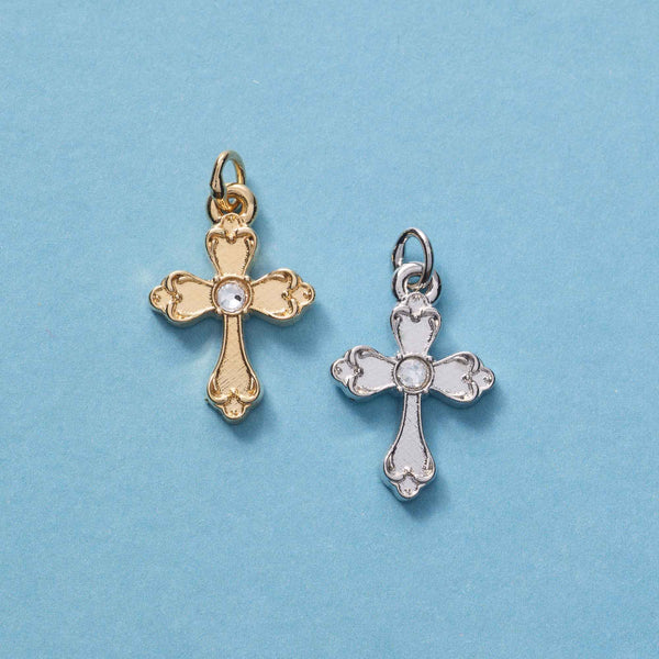 Guided Cross Charm