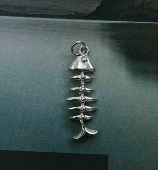 The Skeleton Fish Charm