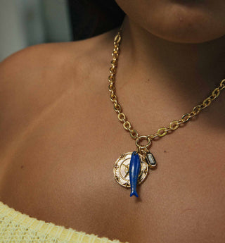 The Gemstone Fish Charm