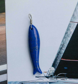 The Gemstone Fish Charm