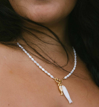 The Gemstone Fish Charm