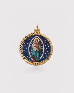 Madonna and Child Charm