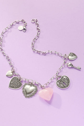 Love Always Heart Charm Necklace
