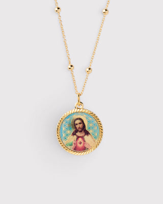 The Sacred Heart Jesus Expandable Necklace
