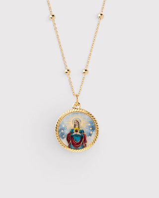 The Immaculate Heart of Mary Expandable Necklace
