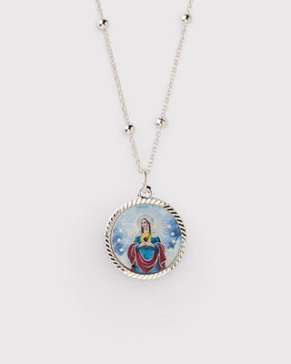 The Immaculate Heart of Mary Expandable Necklace