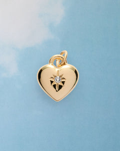 Divinely Guided Heart Charm