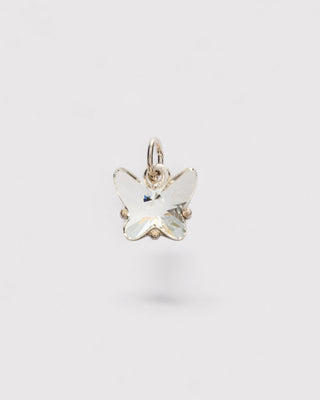 Crystal Butterfly Charm