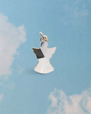 Crystal Angel Charm