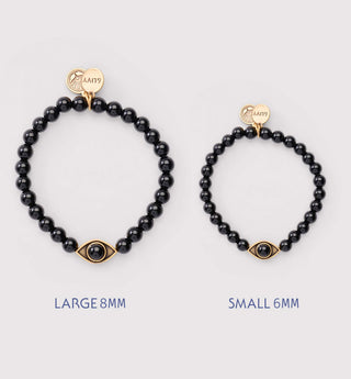 Divine Grounding Onyx Stretch Bracelet