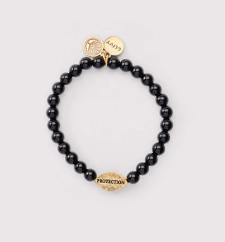Divine Grounding Onyx Stretch Bracelet