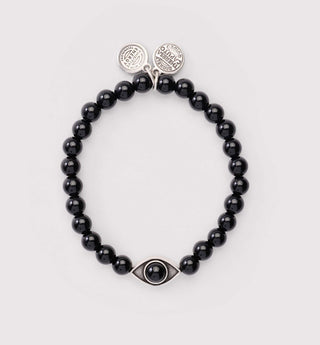 Divine Grounding Onyx Stretch Bracelet