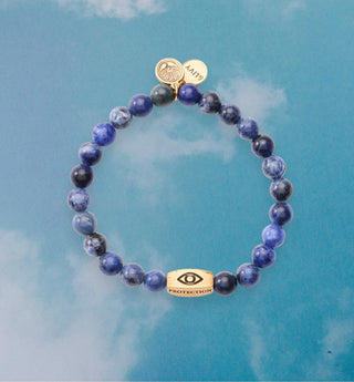 Divine Protection Sodalite Stretch Bracelet