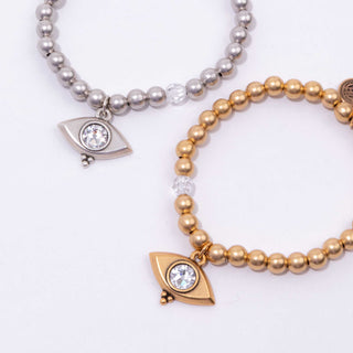 Soul Gaze Eye Beaded Bracelet