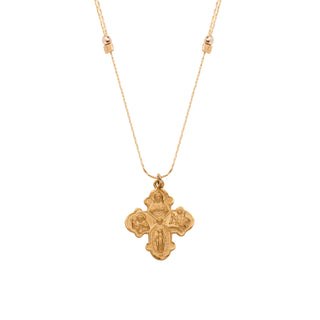 4-Way Cross Chain Slider Necklace