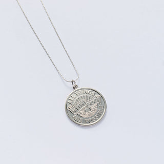 Faith Can Work Miracles Chain Slider Necklace